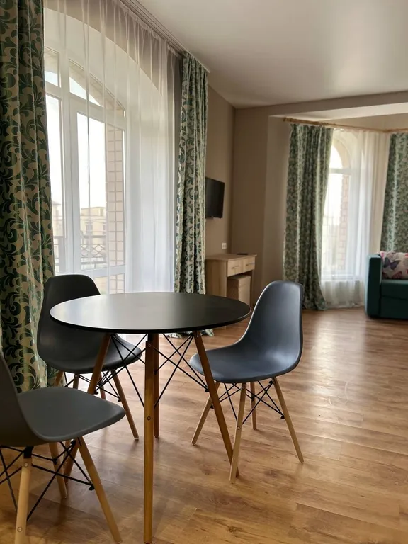 Квартира Квартира Студия двухместная с кухней, балконом, есть доп.место — Анапа