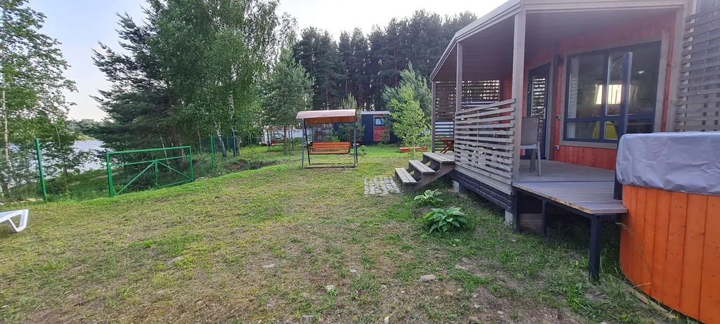 Дом 40m2 — чан, кухня, вид на Волгу