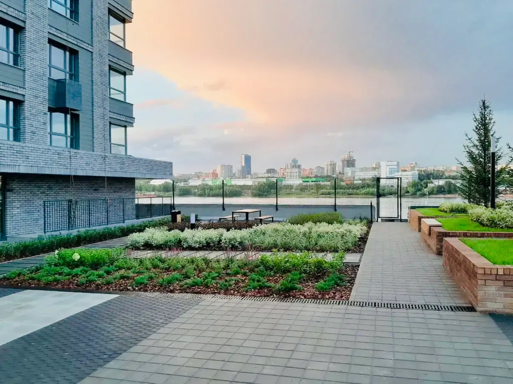 Квартира Квартира Новая просторная евротрёшка у набережной — Новосибирск