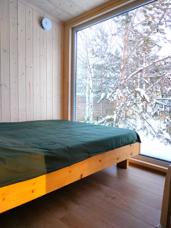 Дом у леса с банным чаном и баней