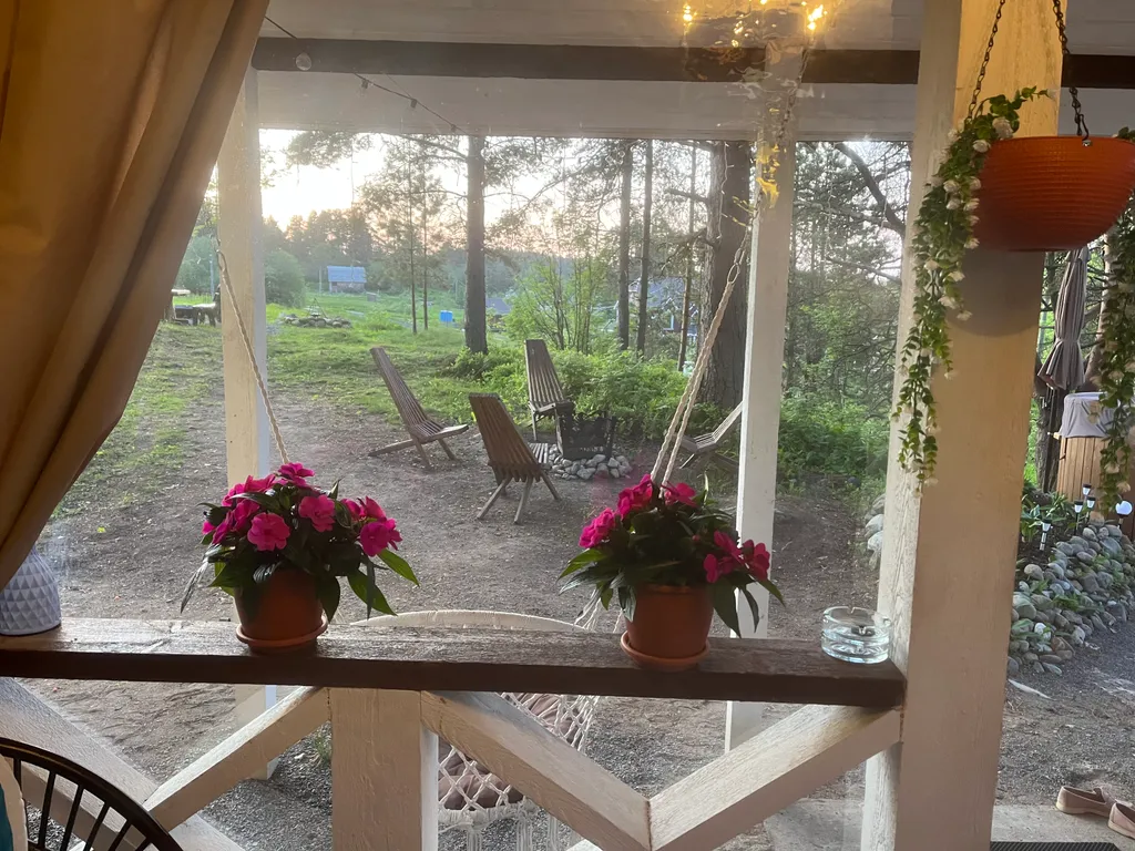 Гостевой дом с сауной и купелью на берегу Ладожского озера