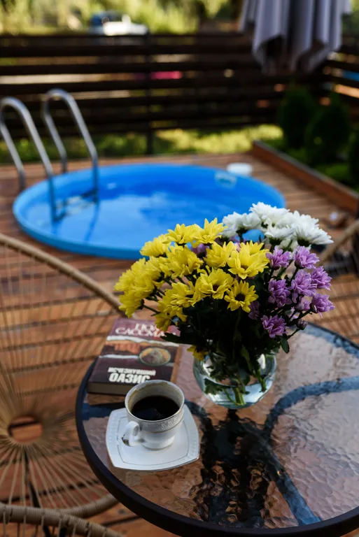 А-фрейм с видом на горы