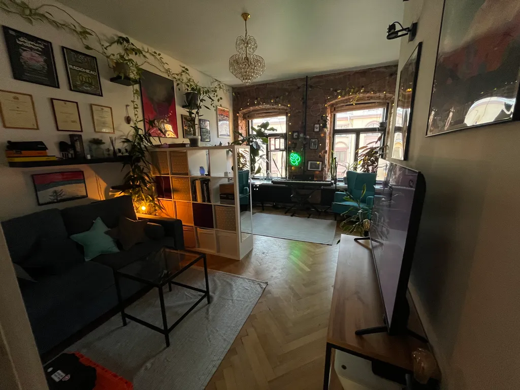 Красочная квартира в самом центре