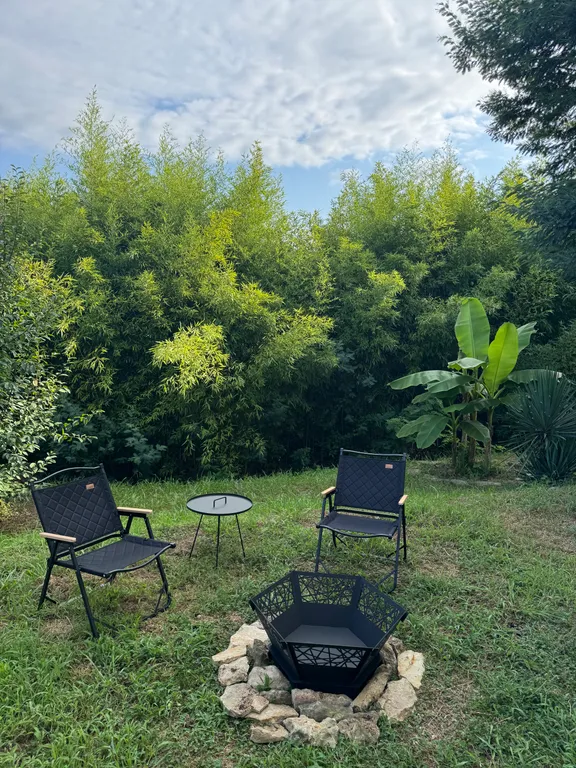 Уютный дом с садом и прекрасным видом на горы и море