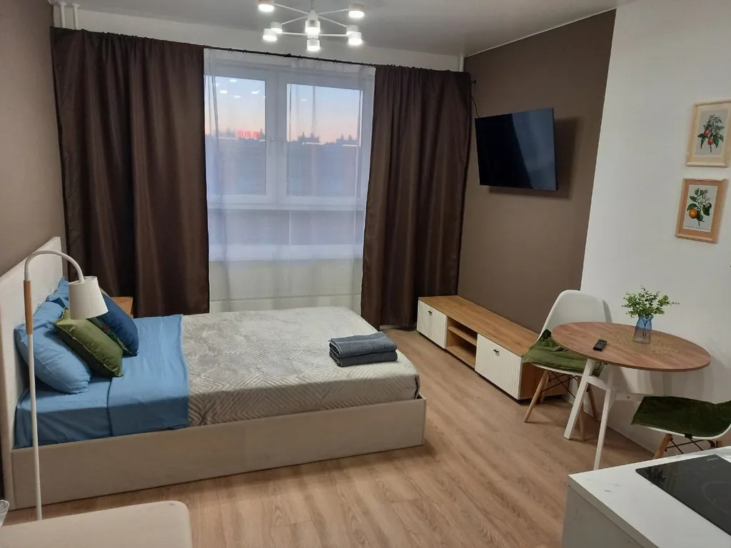 Комфортная студия рядом с Аквапарком