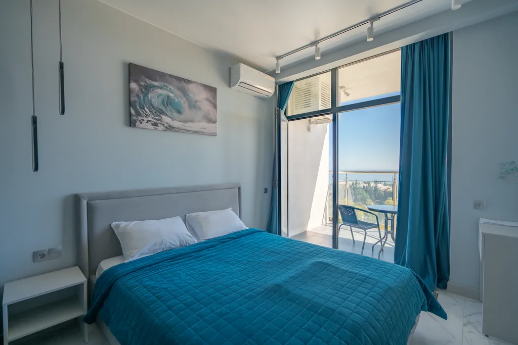 Дизайнерская студия Ls-blue curacao с видом на море с 3-го этажа