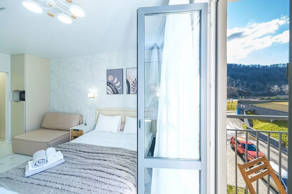 Уютная студия до 3 гостей