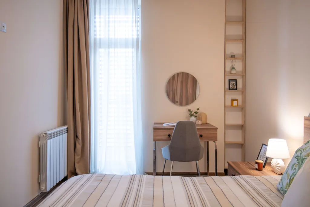 Уютные светлые апартаменты