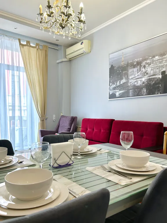 Квартира Квартира Апартамент с балконами и видом на тверскую площадь — Москва