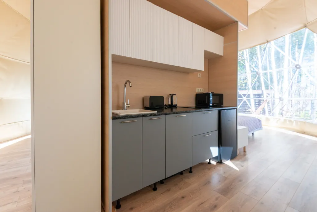 Коттедж Дом Сфера для отдыха и проживания на первой береговой линии — Шаховская