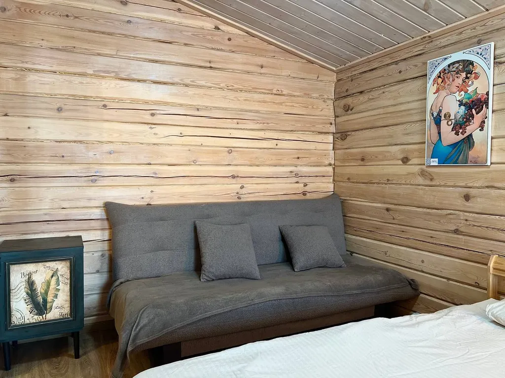 Шале Муха дом с верандой