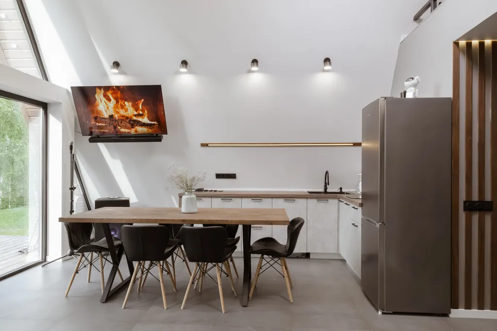 Хабарский треугольник - дом на горе с видом на реку