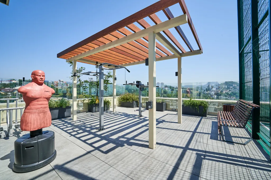 Апартаменты с бассейном в центре Сочи