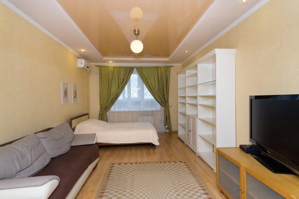 Просторная современная 1 комнатная квартира в центре