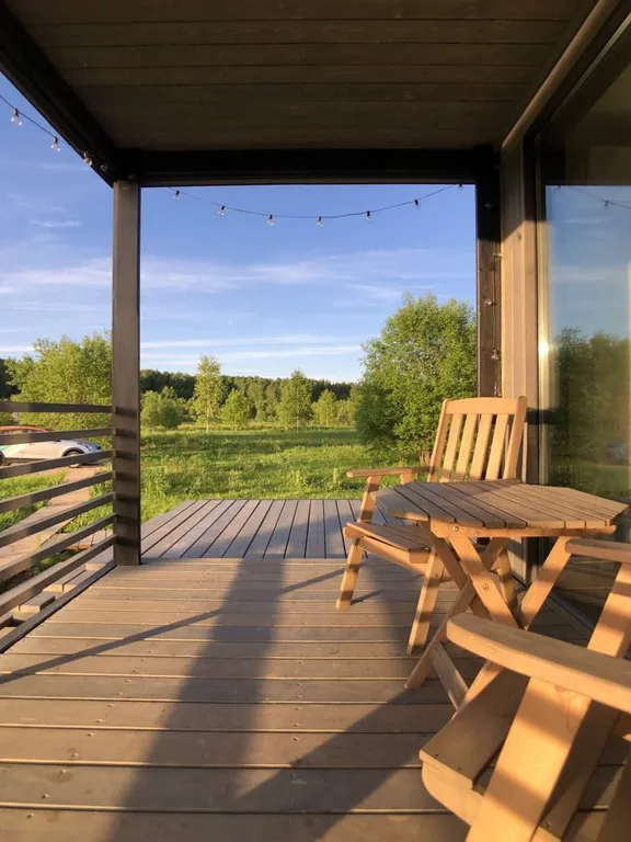 Коттедж Дом с панорамными окнами — Можайск