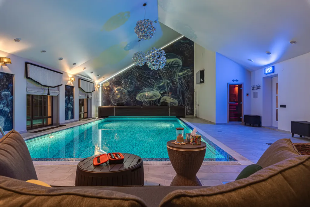 Загородная резиденция с бассейном и SPA-комплесом