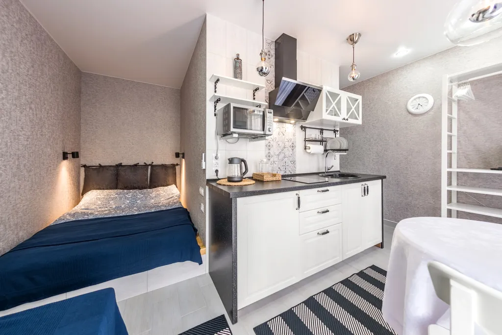 Квартира Квартира Студия с видом на море ЖК Сорренто парк — Сириус