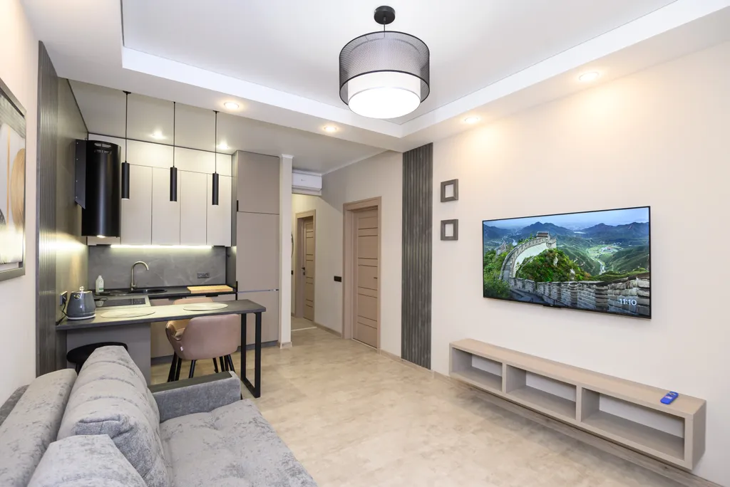 Уютная квартира в центре города в ЖК Манхэттен рядом с парком Гагарина