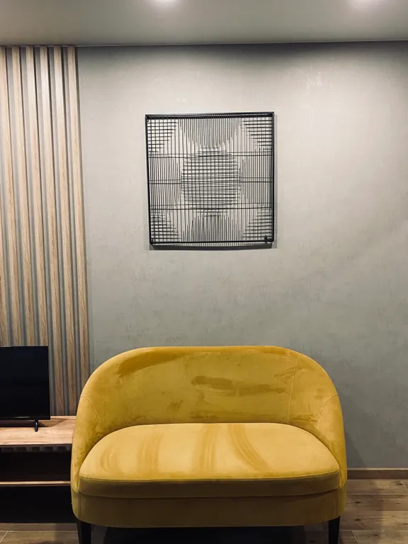 Квартира-студия с новым дизайнерским ремонтов в новом доме