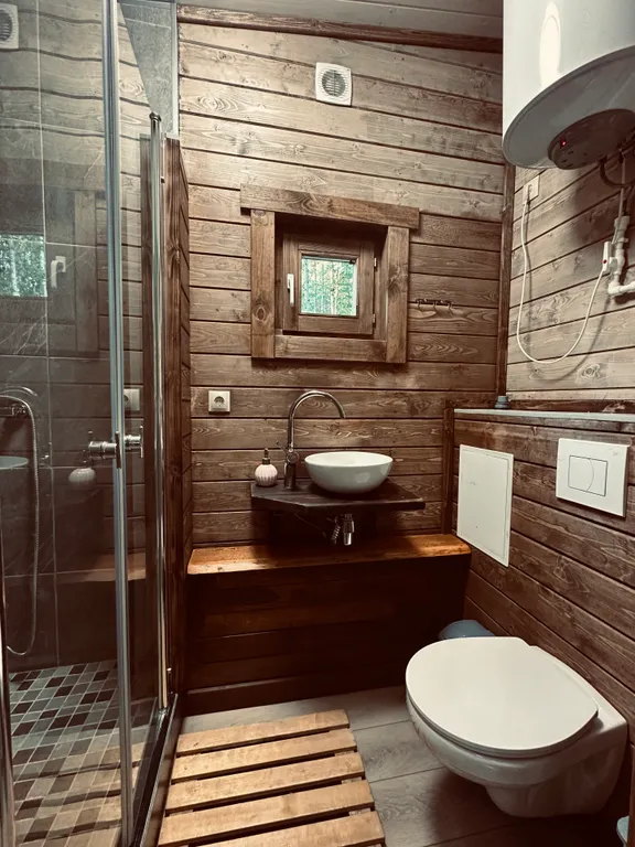 Гостевой дом для 2-4 человек с крытой террасой и мангалом