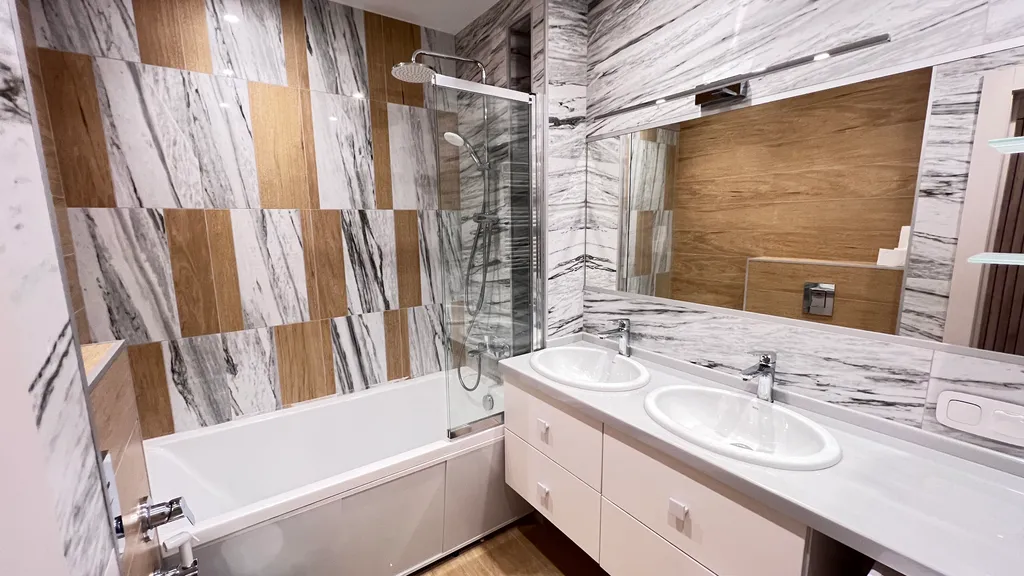 Апартаменты двухкомнатные в пяти минутах ходьбы от моря