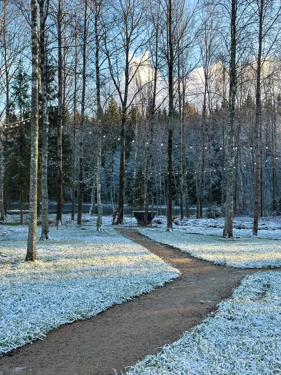 Уютный дом нa бeрегу лесногo озeра