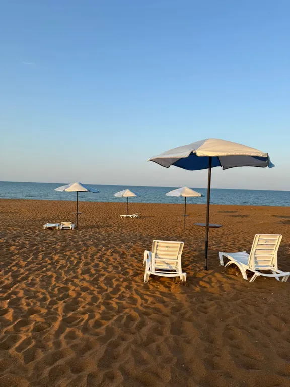 Уютный дом на берегу Каспийского моря