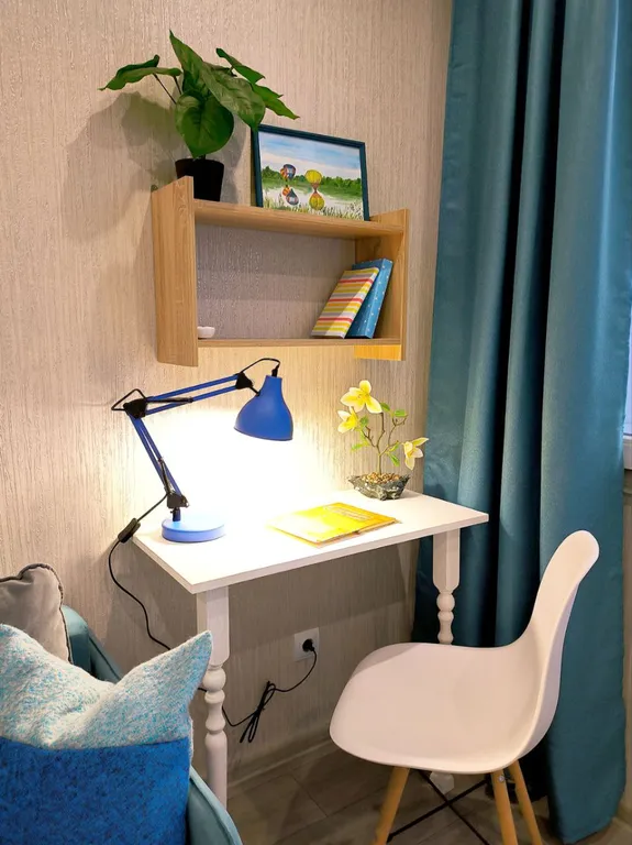 Квартира бизнес-класса с креативным и ярким ремонтом