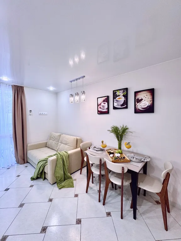 Квартира Квартира в ЖК Бизнес класса с бассейном, парковой и в 3 минутах от моря — Адлер