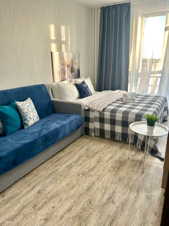 Квартира Студия с панорамным видом на Краснопольском проспекте — аренда посуточно в Челябинск