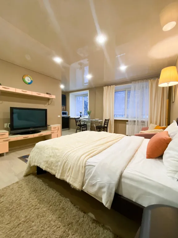 Квартира Квартира Уютная и эстетичная Студия Апарт-Комфорт в Центре — Ярославль