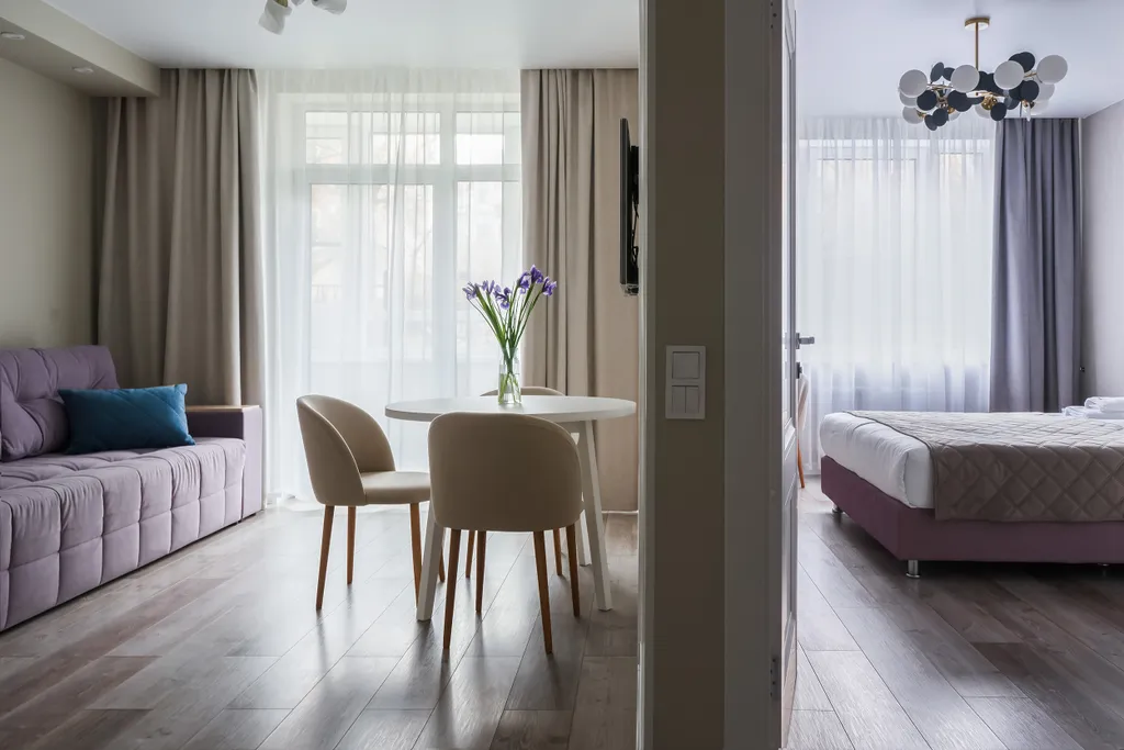 Квартира Квартира Евродвушка Ирис у парка — Калининград