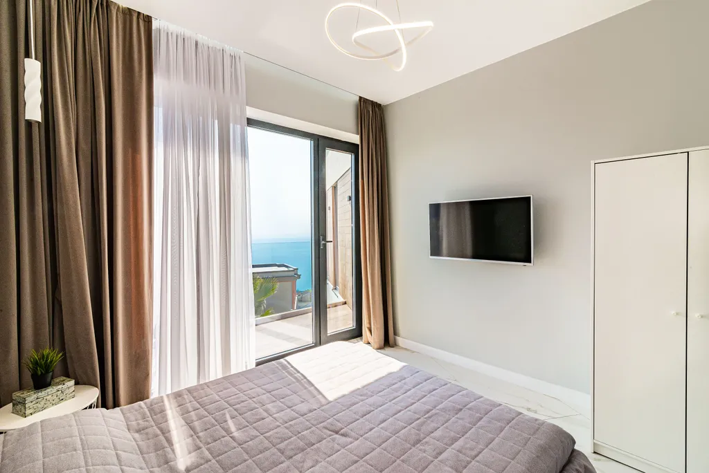 Вилла Cтар с бассейном, сауной и панорамой моря