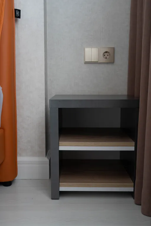 Уютный номер с 2 спальнями и баром, с видом во двор