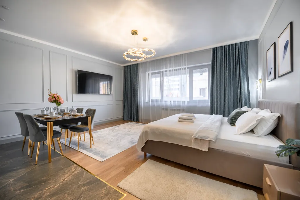 Эксклюзивная студия в светлых тонах