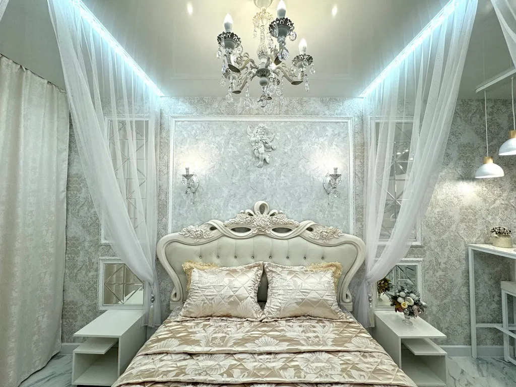 Апартаменты в античном стиле, гармония прошлого и настоящего