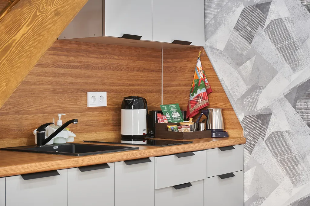 Апартаменты двухуровневые однокомнатные с кухней (апарт 4)