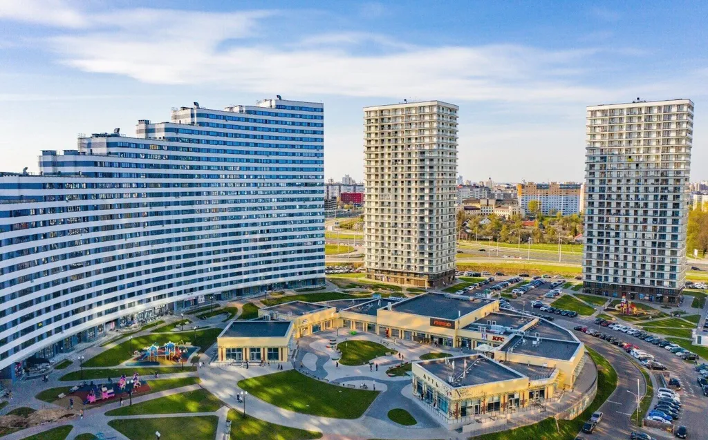 Стильная уютная студия On The Wave в ЖК Minsk World