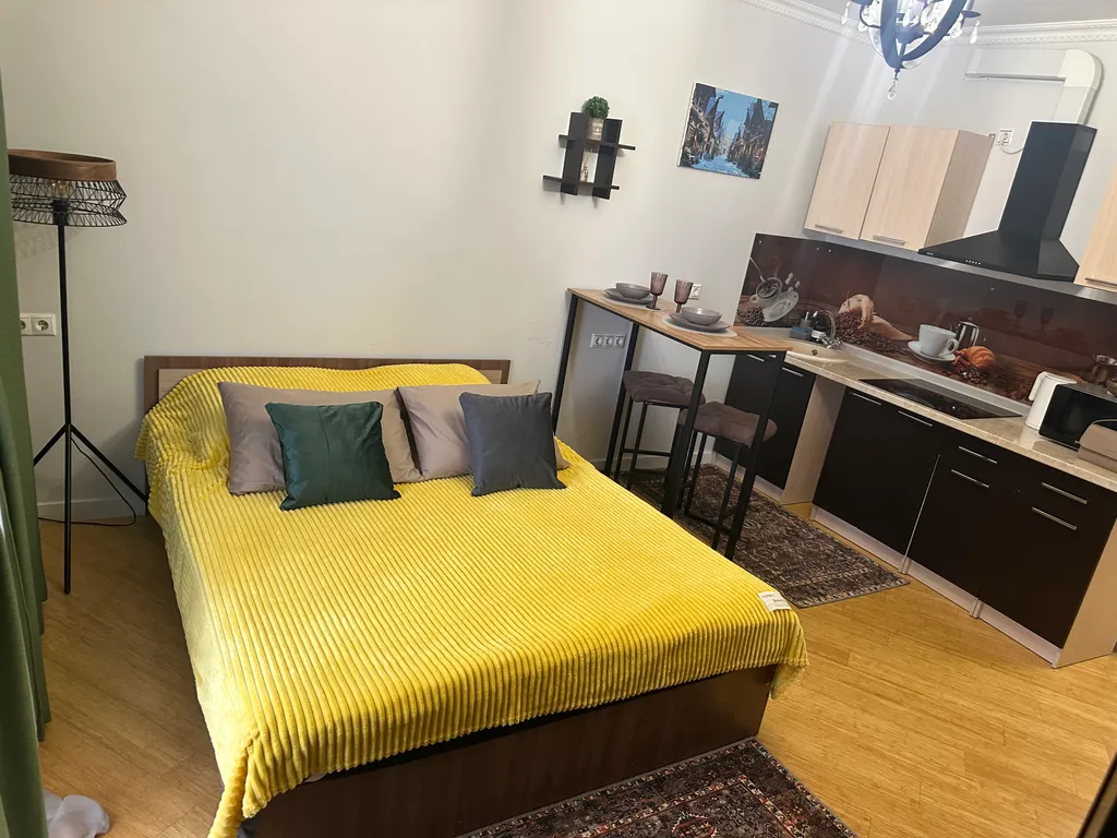 Студия с евроремонтом лофт