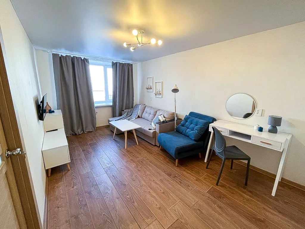 Двухкомнатные апартаменты для 5 гостей с новым ремонтом