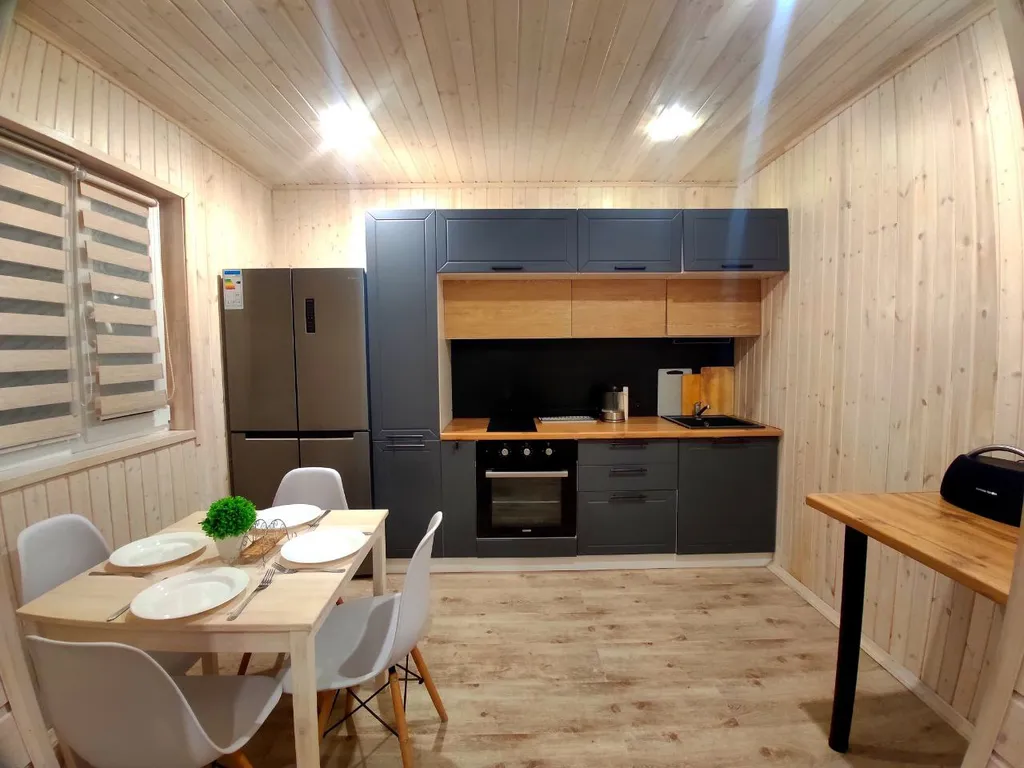 Дом с сауной на дровах