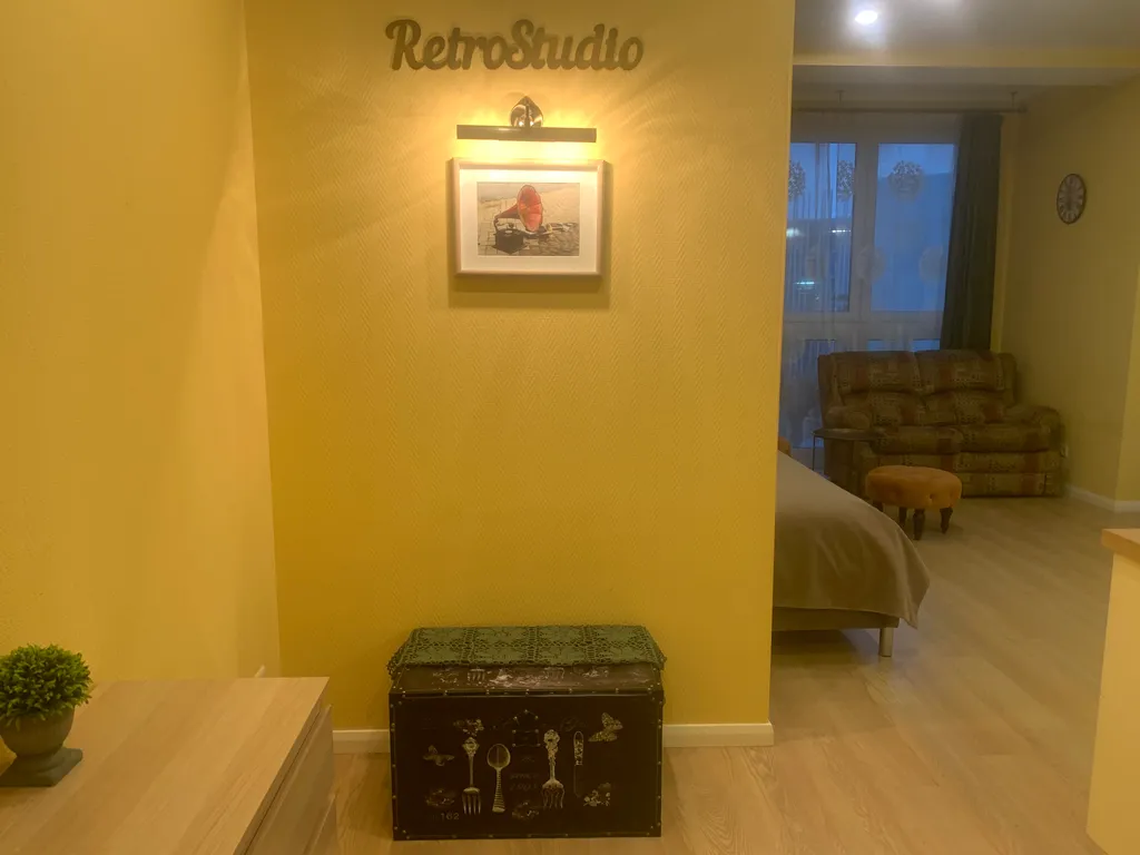 Квартира Квартира Уютная Retro Studio на первой береговой линии в ЖК Ривер Парк — Москва
