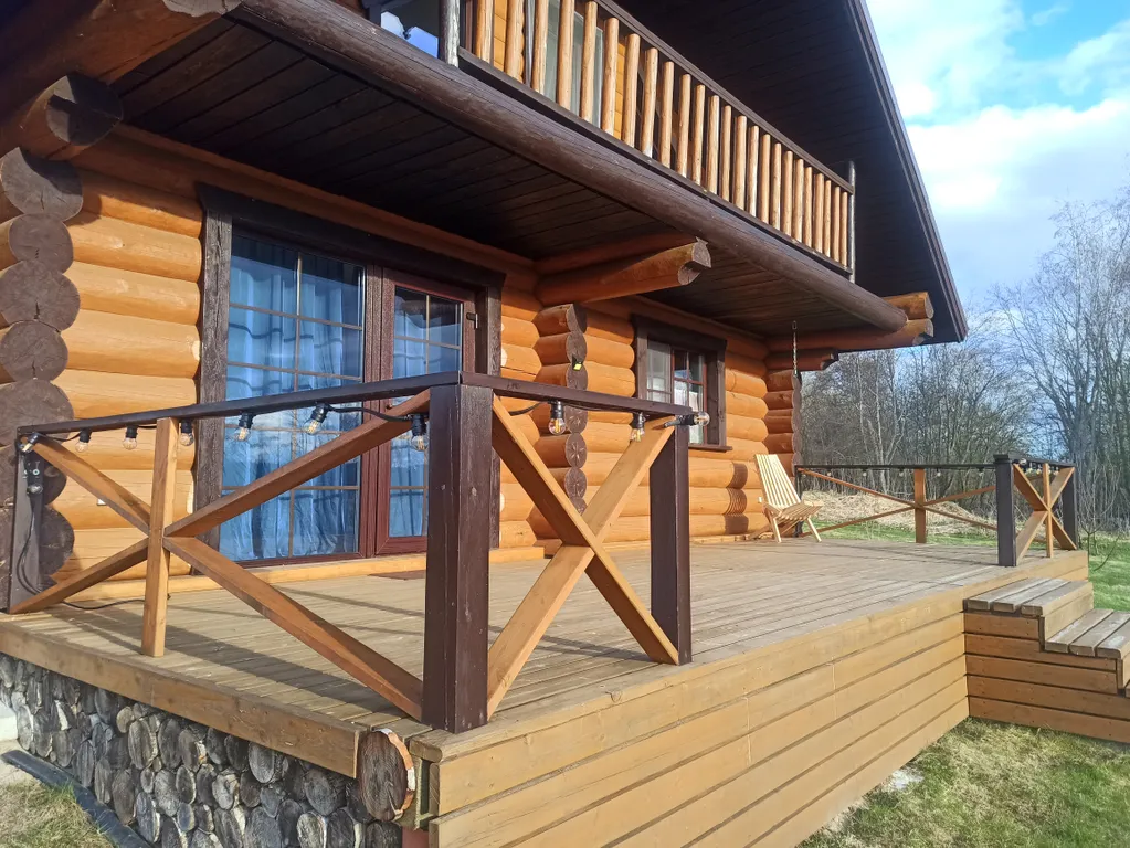 Коттедж Дом с видом на озеро — Крошнозеро