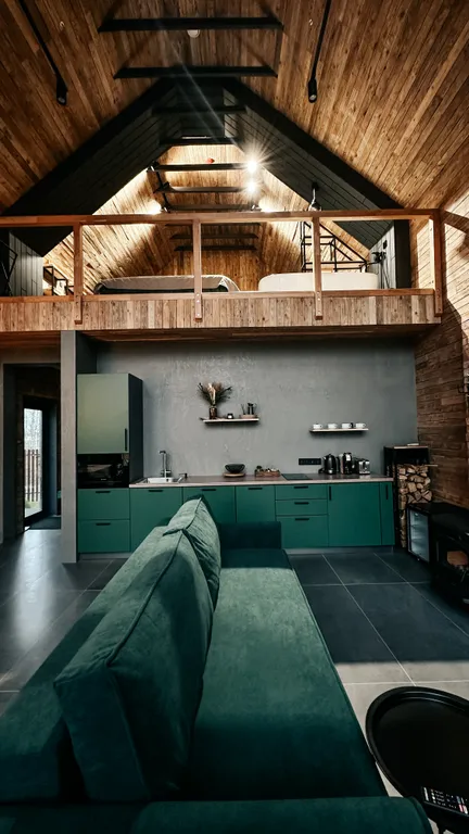 Коттедж Уютный дом с камином, чаном, сауной и большой мангальной зоной — Семеновское