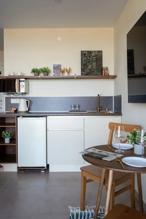 Квартира Апартаменты с балконом с панорамным видом и бассейном — Сириус