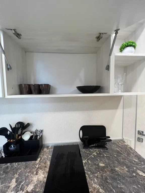 Студия с дизайнерским ремонтом