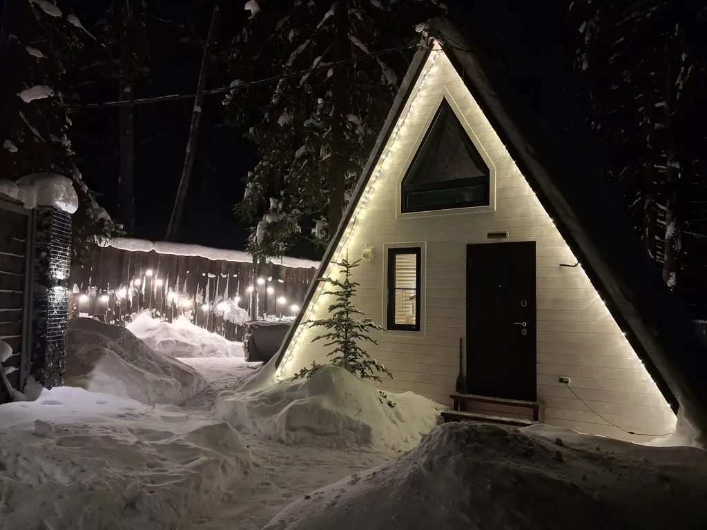 Коттедж Дом Hamster в хвойном лесу у Большой воды — аренда посуточно в Некрасовский