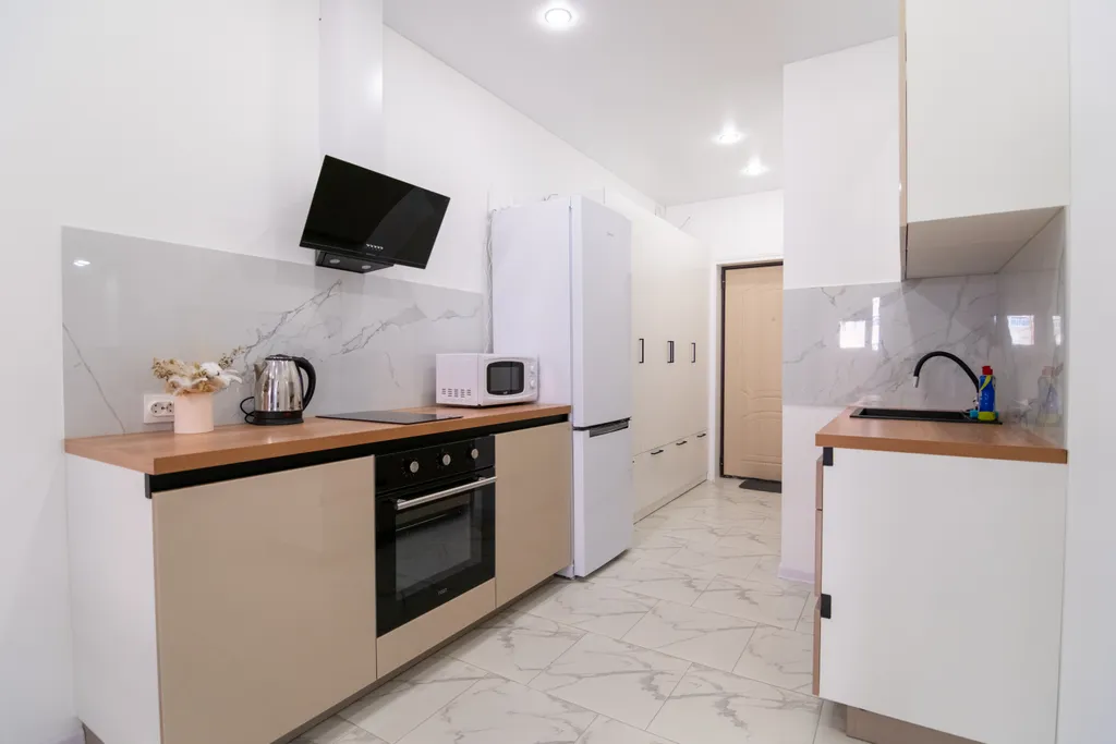 Апартаменты с стильным ремонтом на троих