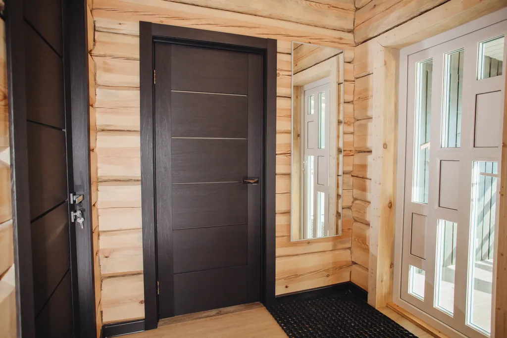 Дом с камином и панорамным видом на реку