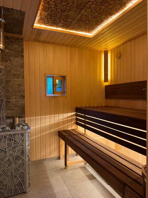 Потрясающая мини-квартира с Русской баней, террасой и купелью